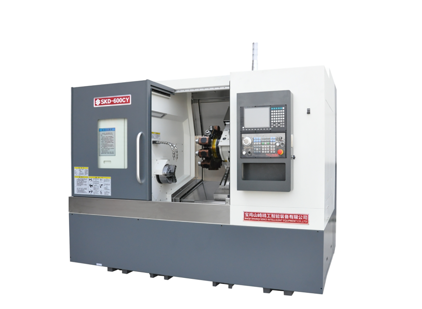 精密車銑復(fù)合數(shù)控機(jī)床（插補(bǔ)Y） Turn-mill composite lathe